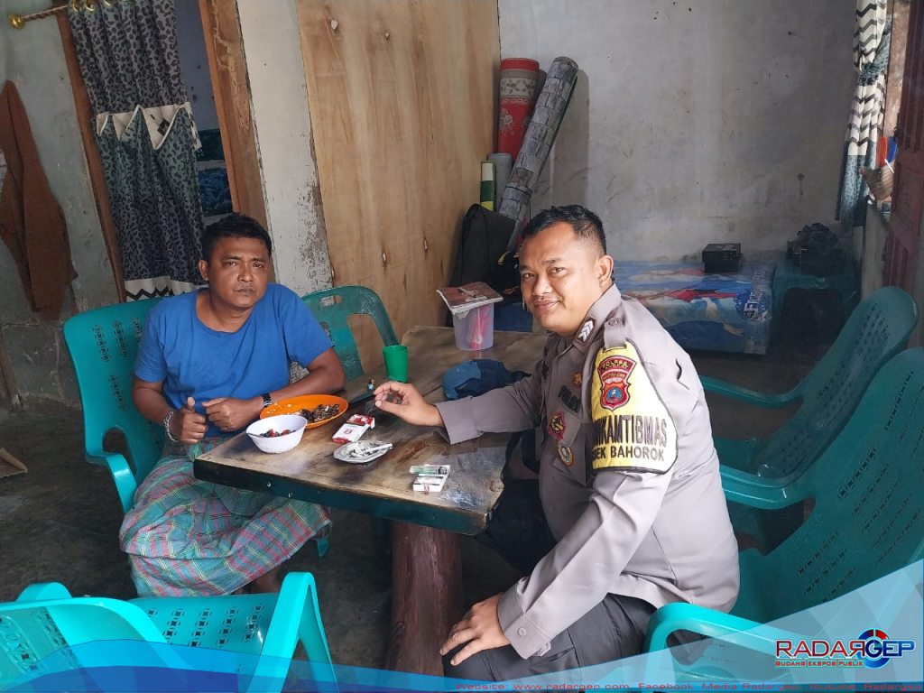 Ngobrol, dan Peduli: Bhabinkamtibmas Polsek Bahorok Hadir di Tengah Warga Lau Damak